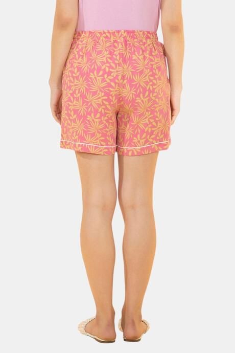Amante Sleep Shorts - Sahara Leaf Print — image 3